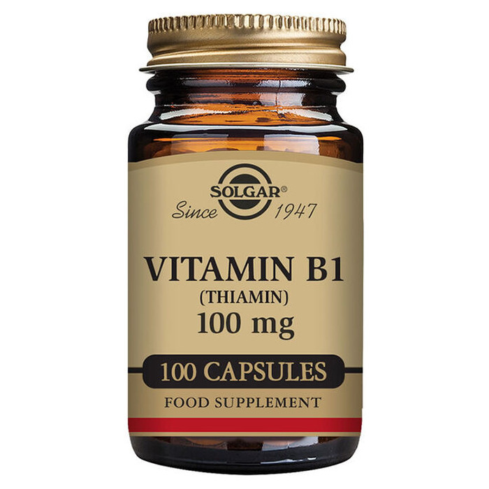 VIT B1 100MG.(TIAMINA)(100)CÁPS.VEGETALES