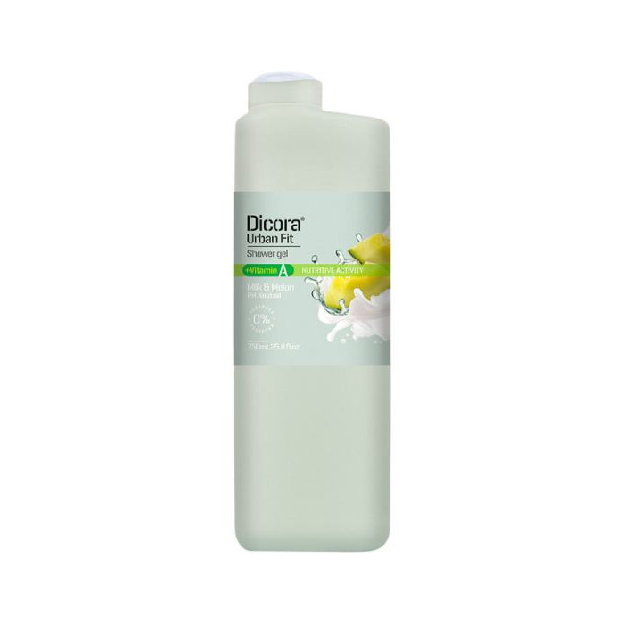 DICORA UF SHOWER GEL VITAMIN A MILK&MELON 750ML