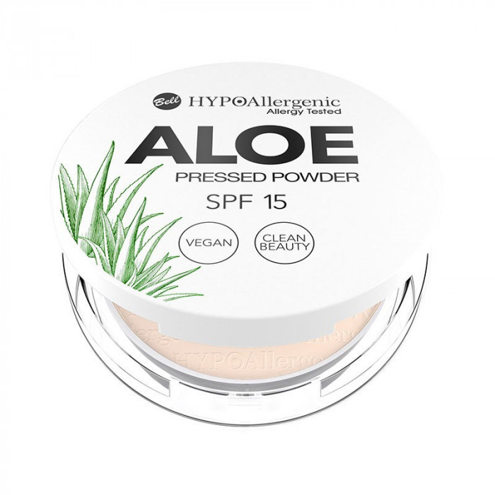 HYPO POLVOS COMPACTOS HIPOALERGENICOS ALOE SPF15 01