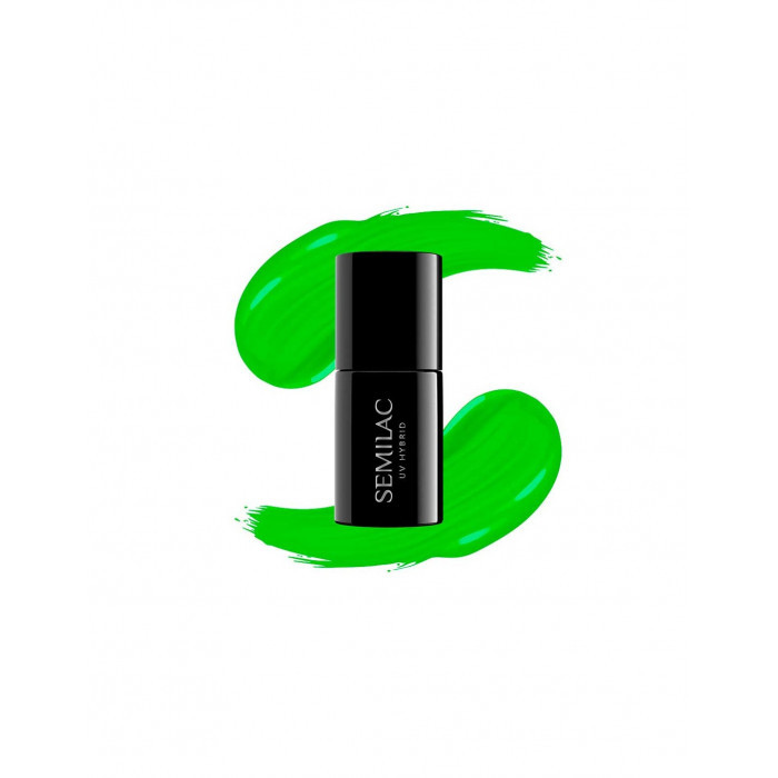 ESMALTE SEMIPERMANENTE SEMILAC - 041 CARIBBEAN GREEN - 7ML