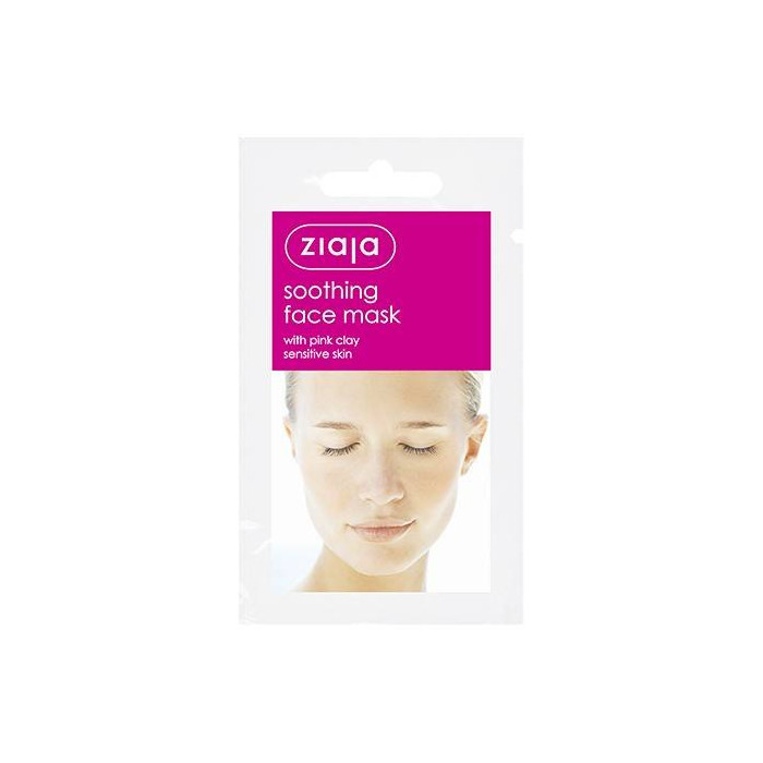 MASCARILLA FACIAL SUAVIZADORA CON ARCILLA ROSA 7 ML