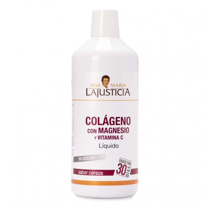 COLÁGENO CON MAGNESIO + VITAMINA C CEREZA 1000 ML