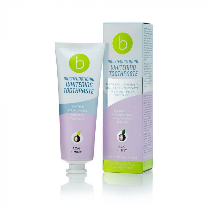 MULTIFUNCTIONAL WHITENING TOOTHPASTE ACAI+MINT 75 ML