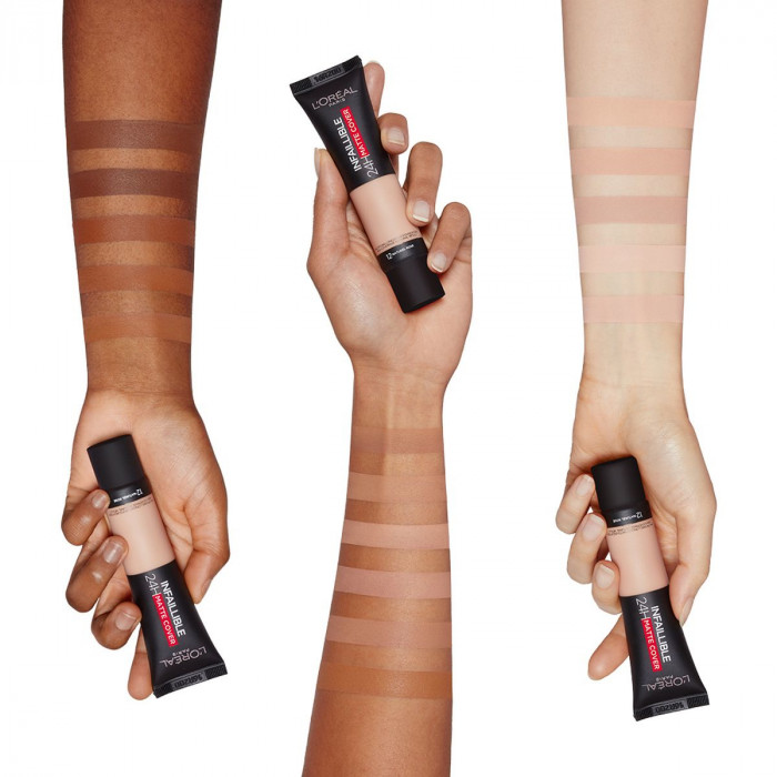 INFAILLIBLE 24H MATTE COVER FOUNDATION 145-ROSE BEIGE