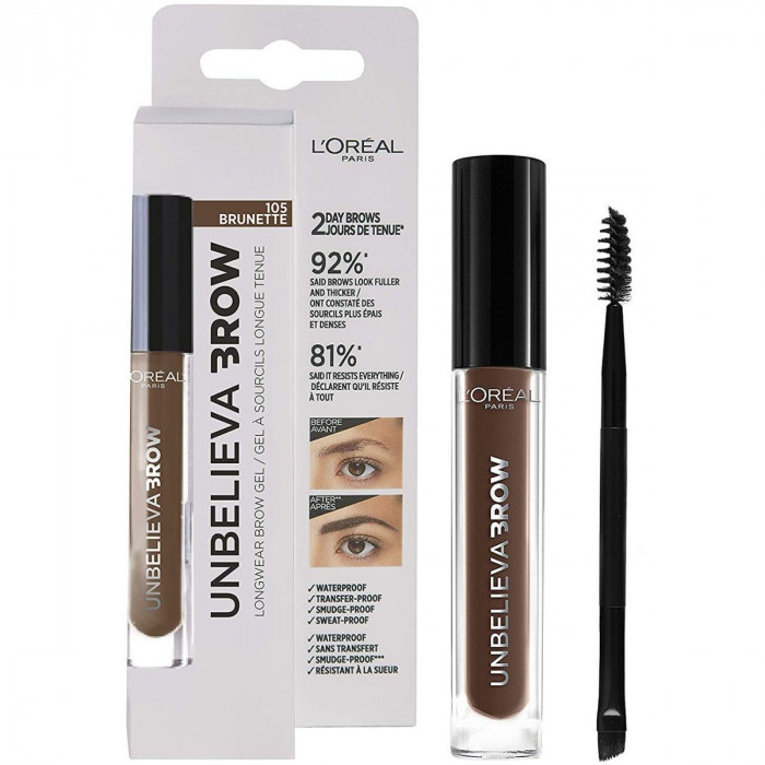 UNBELIEVA BROW GEL 105-BRUNETTE