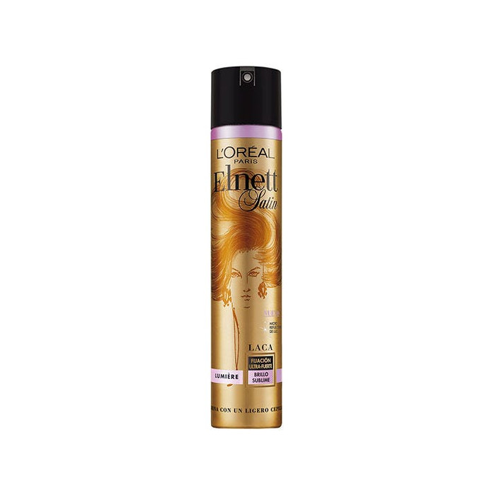 LOREAL PARIS ELNETT LACA FIJACIÓN EXTREMA BRILLO 400ML