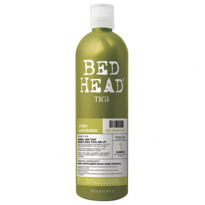 TIGI BED HEAD URBAN ANTI-DOTES RE-ENERGIZE SHAMPOO 750ML