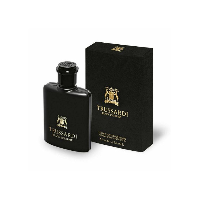 TRUSSARDI BLACK EXTREME EAU DE TOILETTE POUR HOMME 50ML VAPORIZADOR