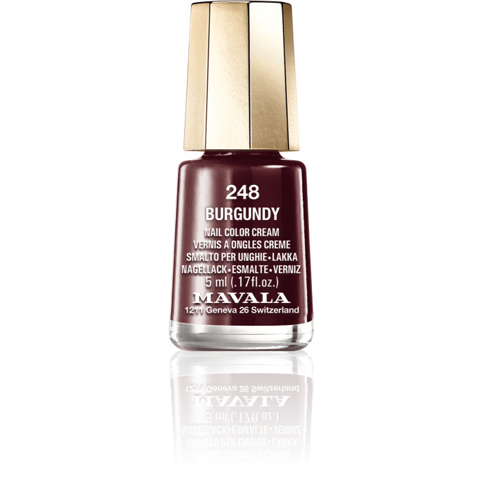 NAIL COLOR 248-BURGUNDY 5 ML