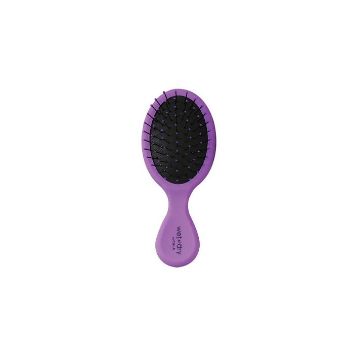 WET-N-DRY MINI HAIR BRUSH (DARK PURPLE)