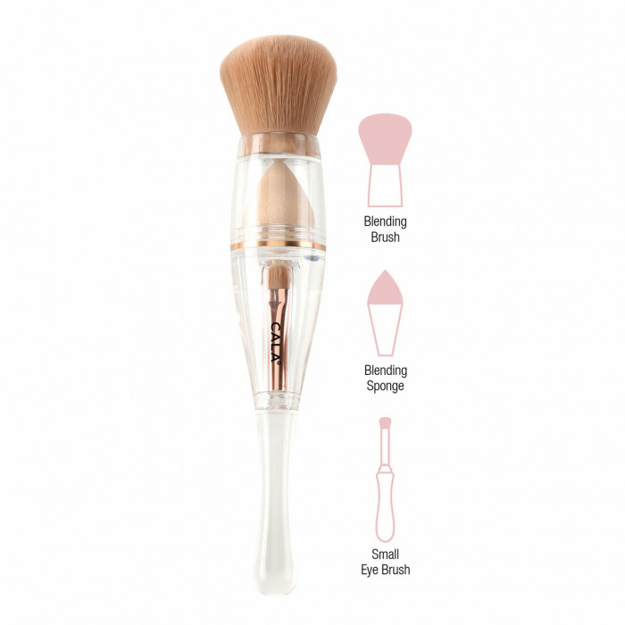 COMPLEXION TRIO (ROUND 3-IN-1 BRUSH)