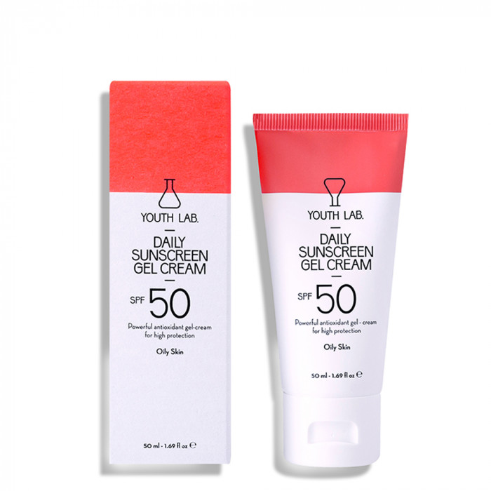 DAILY SUNSCREEN GEL CREAM SPF 50 OILY SKIN 50ML