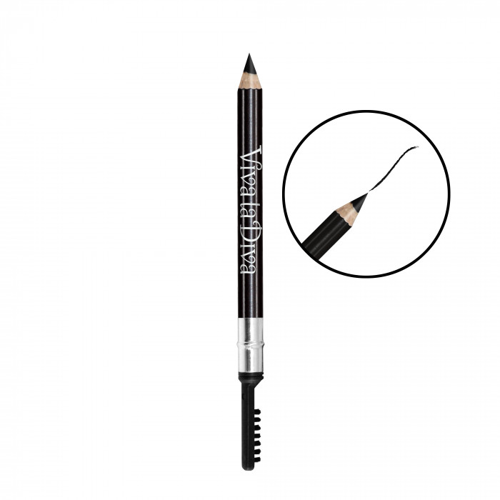 VIVA LA DIVA EYEBROW PENCIL 30 CHARCOAL