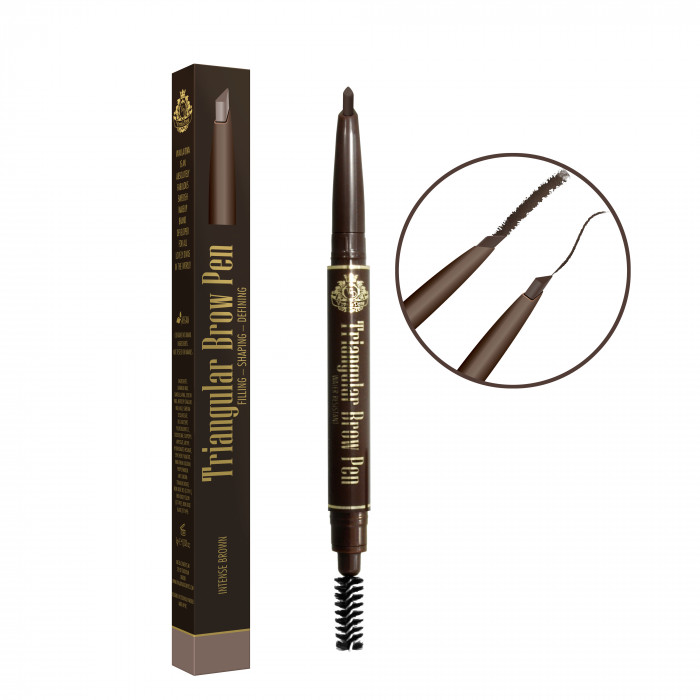 VIVA LA DIVA TRIANGULAR BROW PEN INTENSE BROWN