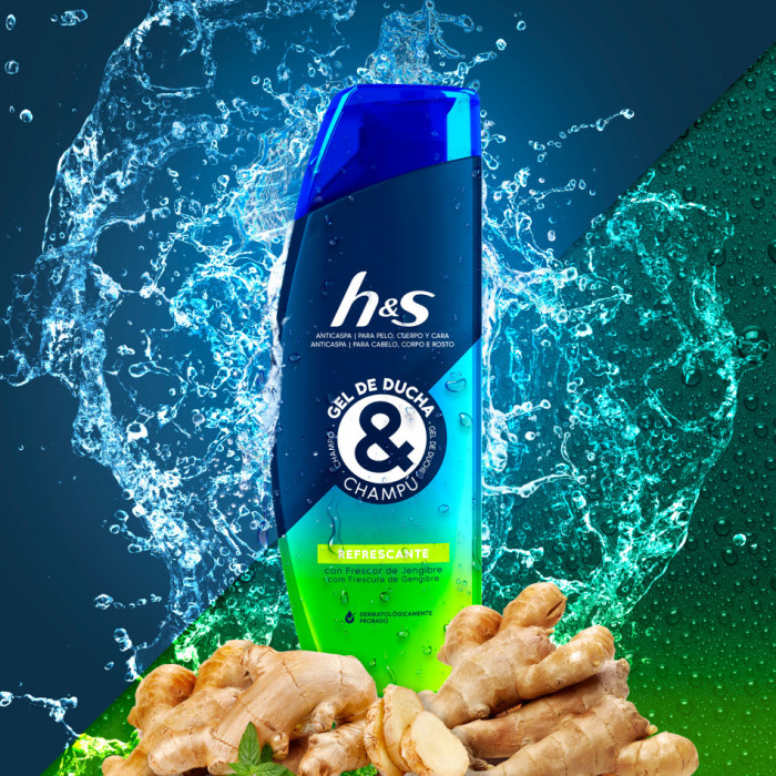 H&S BODY REFRESCANTE 300ML