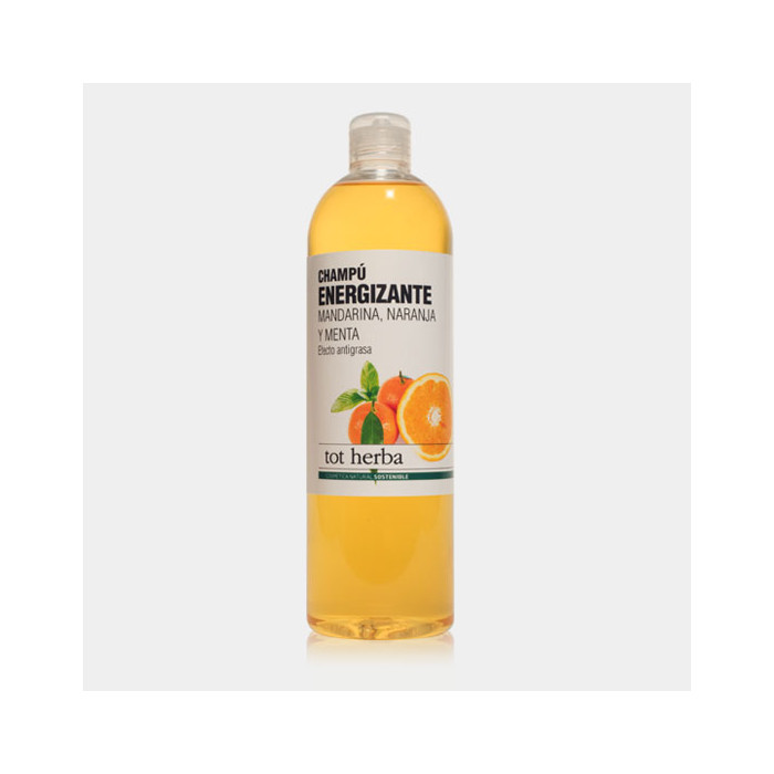 CHAMPÚ ENERGIZANTE MANDARINA Y NARANJA 500 ML