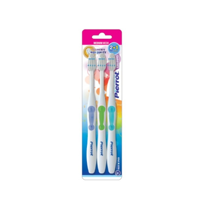 CEP. DENTAL PIERROT COLOURS. PACK 3. MEDIO