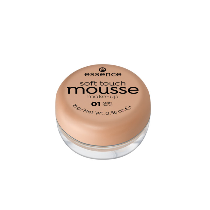 ESSENCE SOFT TOUCH MAQUILLAJE EN MOUSSE 01