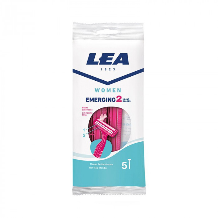 LEA WOMEN EMERGING 2 HOJAS MAQUINILLA DESECHABLE