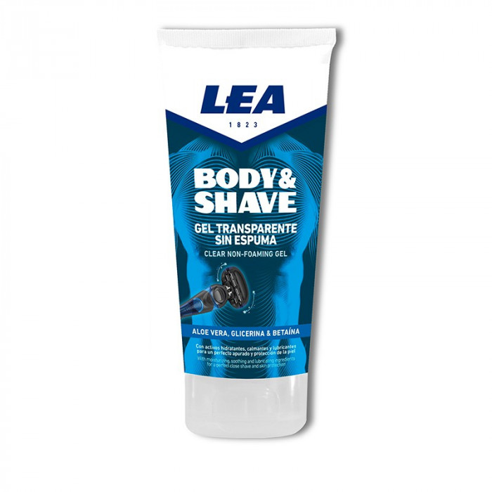 LEA BODY & SHAVE GEL DEPILACION TRANSPARENTE