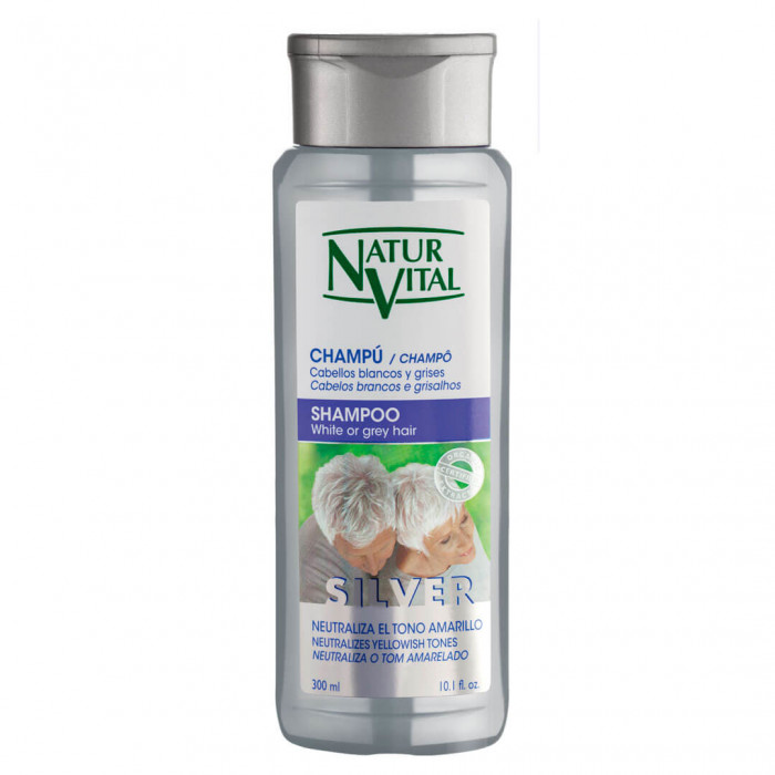 CHAMPU SILVER CABELLO BLANCO Y GRIS 300 ML