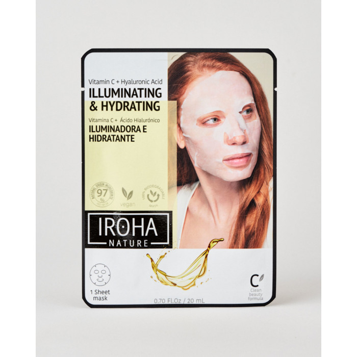 TISSUE MASK BRIGHTENING VITAMIN C + HA 1 USE