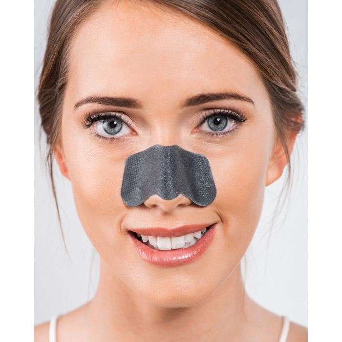 DETOX CHARCOAL BLACK NOSE STRIPS 5 UDS