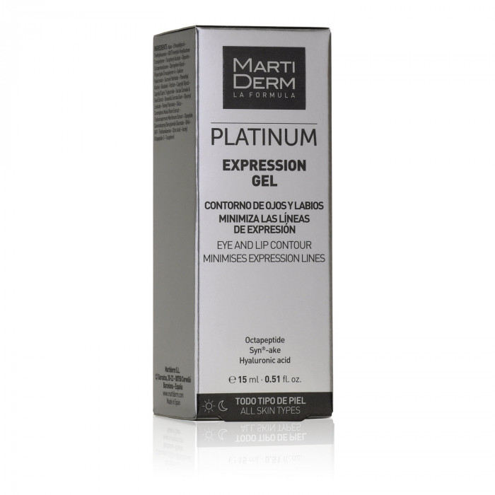 PLATINUM EXPRESSION EYES & LIPS CONTOUR GEL 15 ML