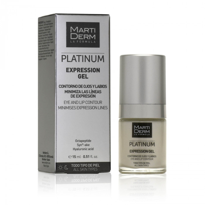 PLATINUM EXPRESSION EYES & LIPS CONTOUR GEL 15 ML