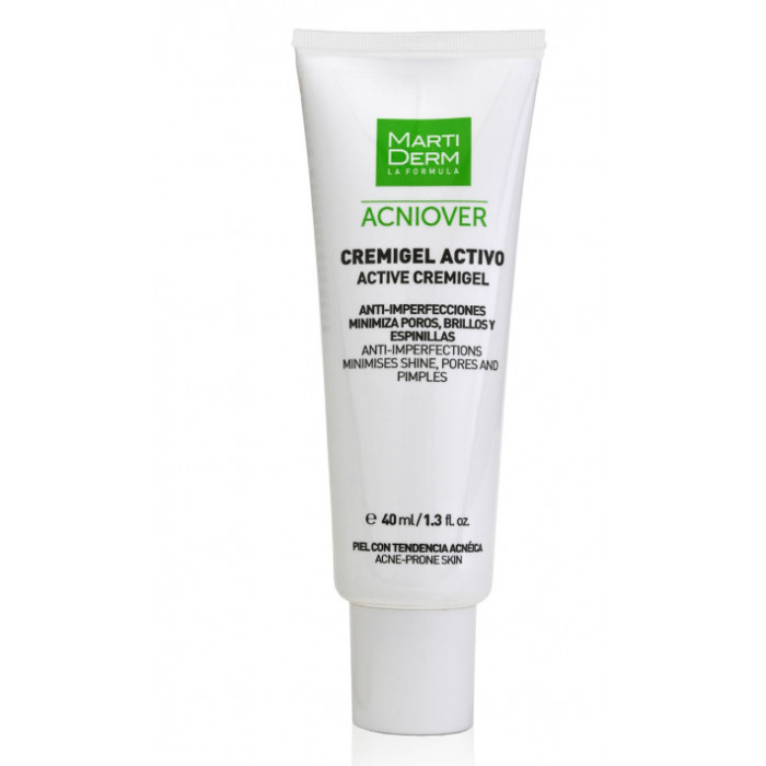 ACNIOVER CREMIGEL ACTIVO PIEL GRASA Y ACNEICA 40 ML