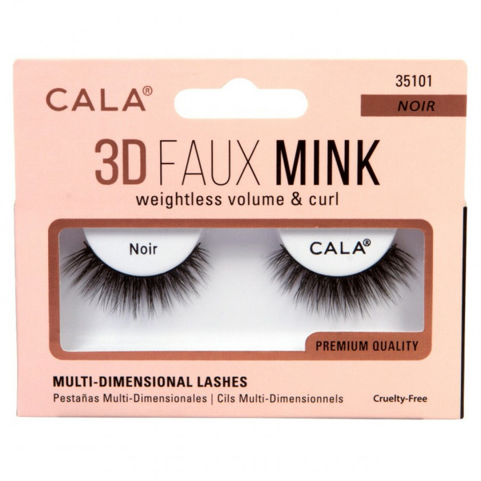 3D FAUX MINK LASHES - NOIR