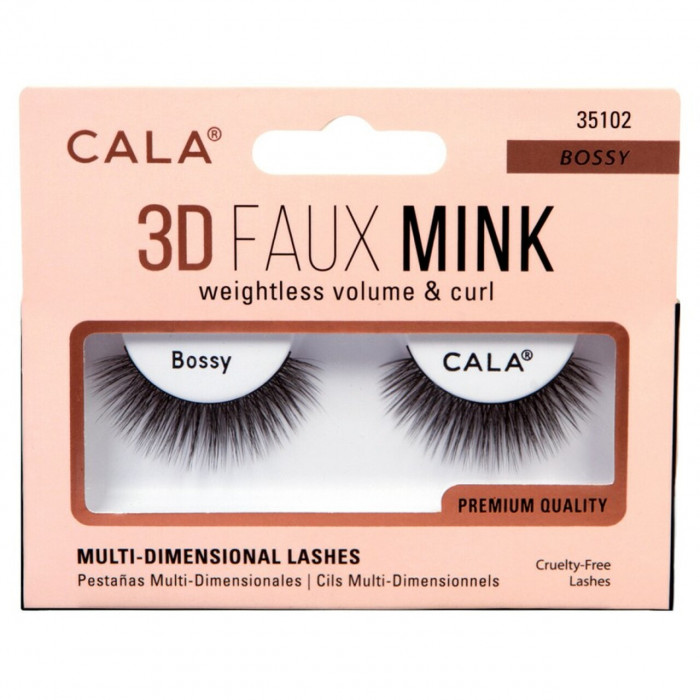 3D FAUX MINK LASHES - BOSSY