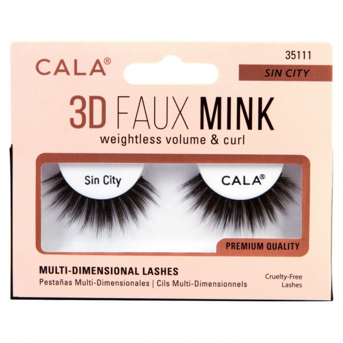 3D FAUX MINK LASHES - SIN CITY