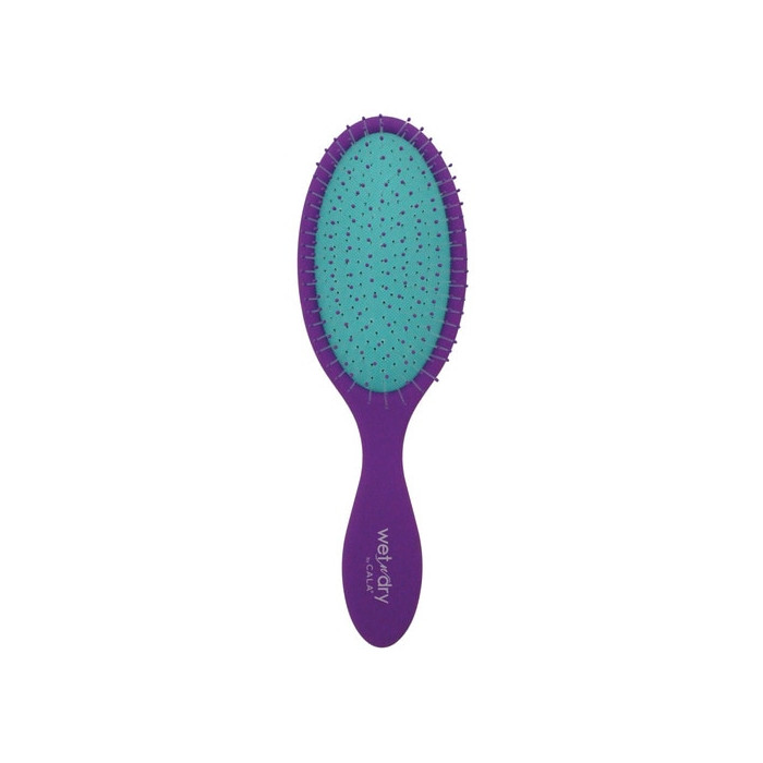 WET-N-DRY HAIR BRUSH (PURPLE / TEAL GREEN)