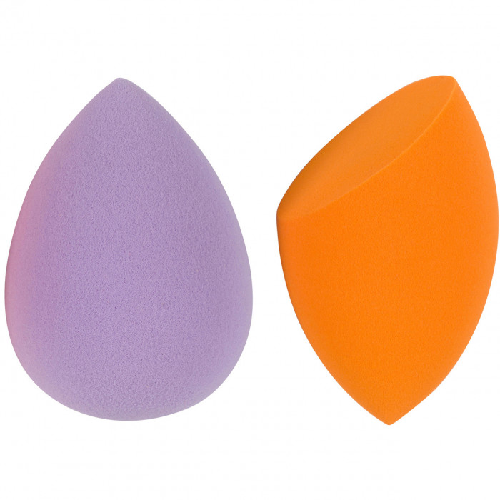 DUO MAKE-UP BLENDING SPONGES (LAVENDER / ORANGE)