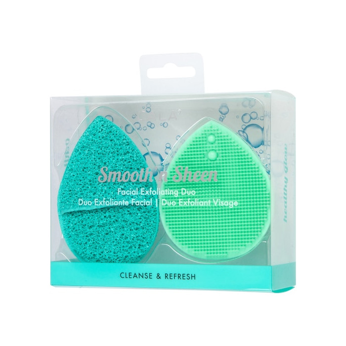 FACIAL EXFOLIATORS DUO (MINT)