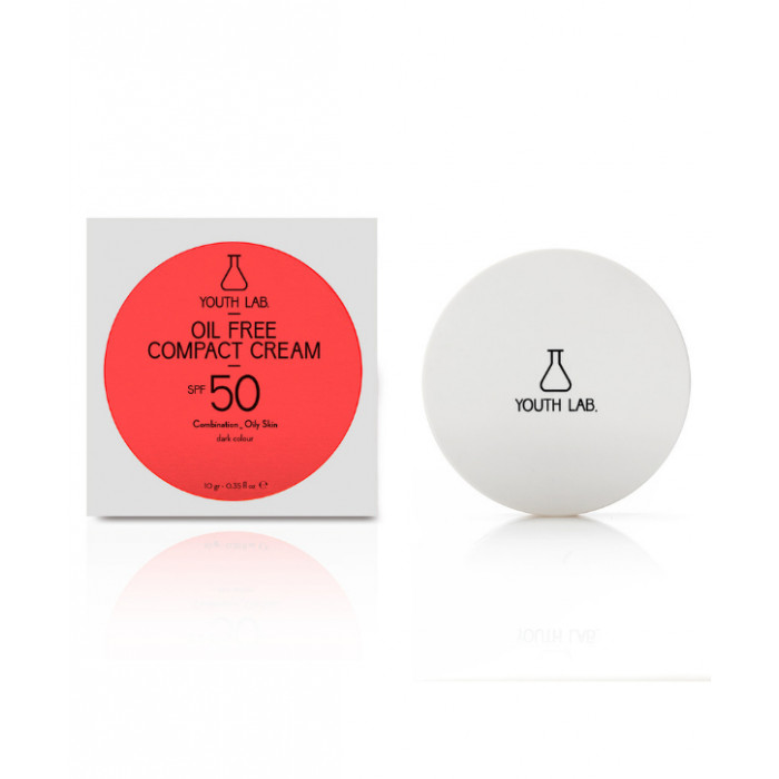 OIL FREE COMPACT CREAM SPF 50 DARK COLOR 10G.