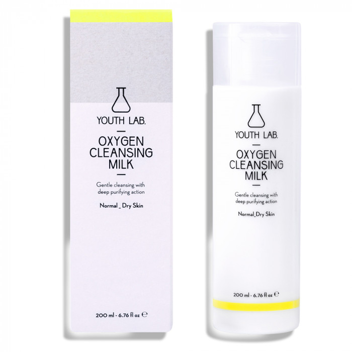 OXYGEN CLEANSING MILK ALL SKIN TYPES 200ML