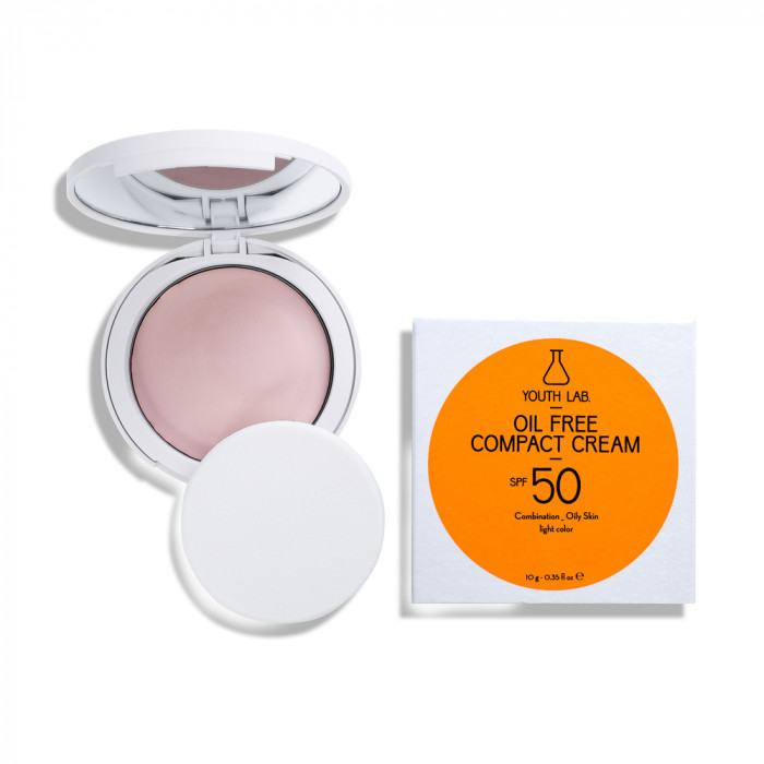 OIL FREE COMPACT CREAM SPF 50 LIGHT COLOR 10G.