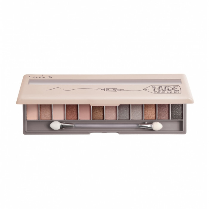 LOVELY EYESHADOW NUDE MAKE UP KIT