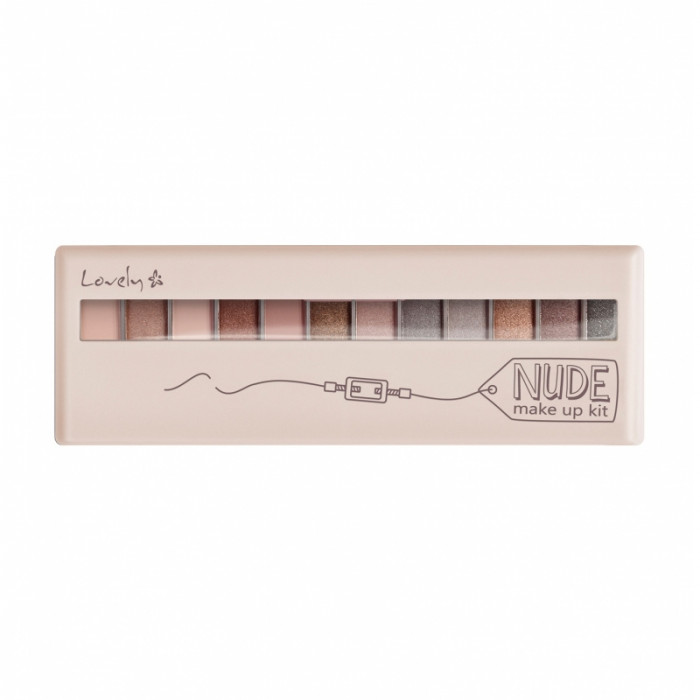 LOVELY EYESHADOW NUDE MAKE UP KIT