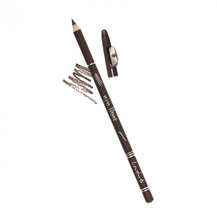 LOVELY EYELINER WITH PENCIL SHARPENER BROWN