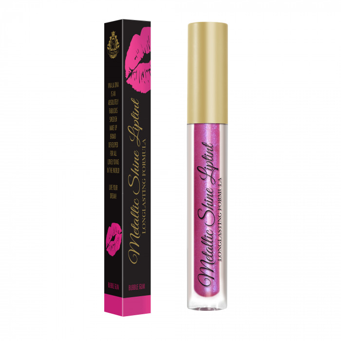 VIVA LA DIVA METALLIC SHINE LIPTINT VD45-14 BUBBLE GUM