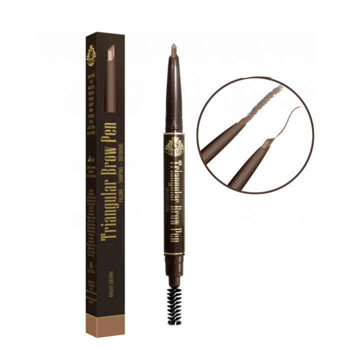 VIVA LA DIVA TRIANGULAR BROW PEN BRIGHT BROWN