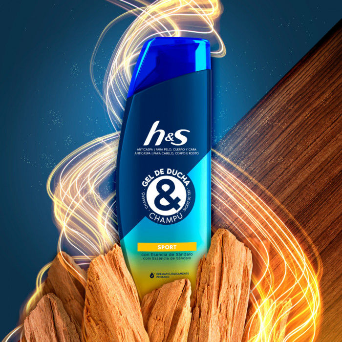 H&S BODY SPORT 300ML