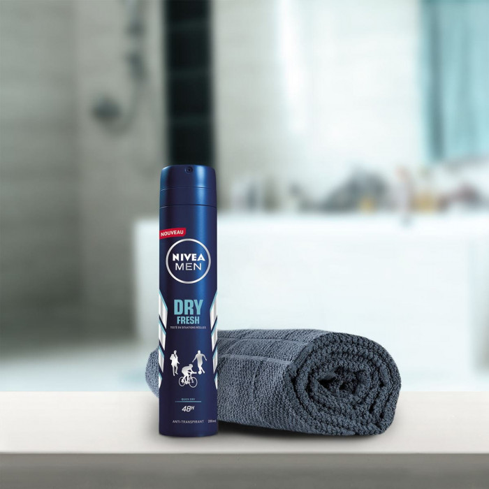 NIVEA F.MEN DRY IMPACT FRE.200