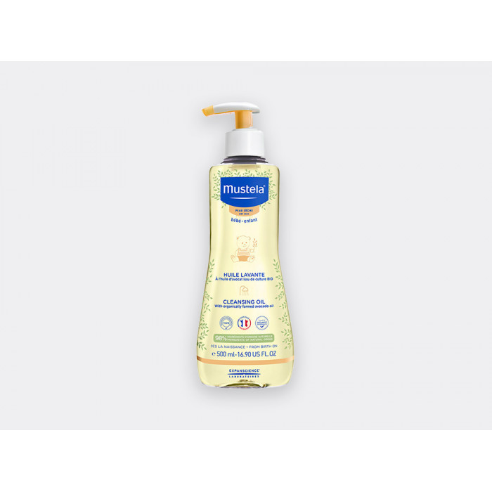 BEBE HUILE LAVANTE PEAU SECHE 500 ML