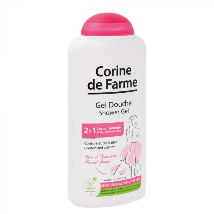 DUCHA CUERPO Y ZONA ÍNTIMA SUAVE - 250ML