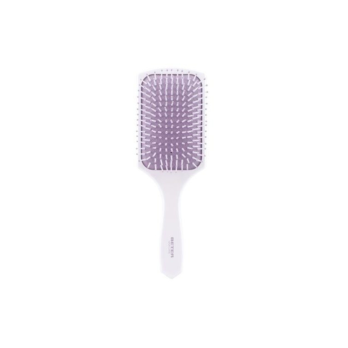 CEPILLO NEUMÁTICO PADDLE, PÚAS DE NYLON CON BOLITA PROTECTORA