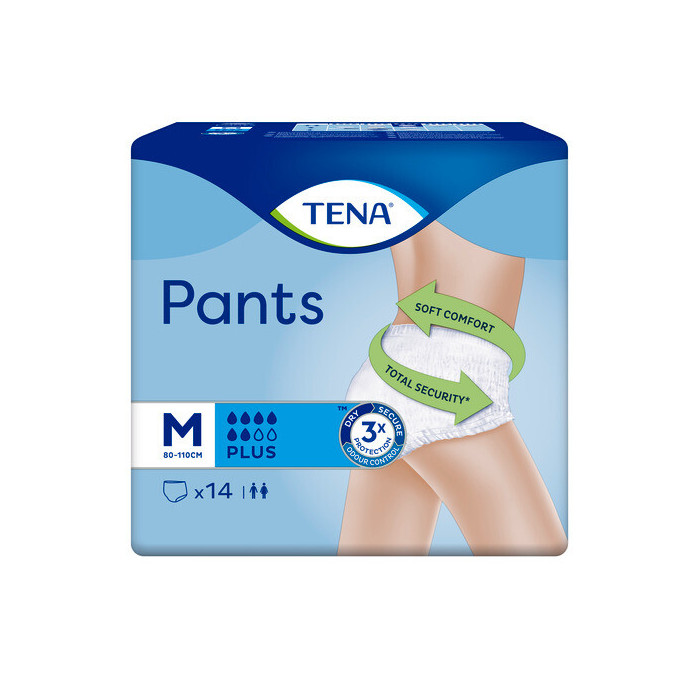 TENA PANTS BRAGA-PAÑAL MED.14U